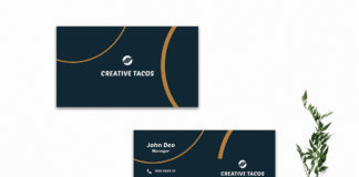 Free Creative Business Card Template V9