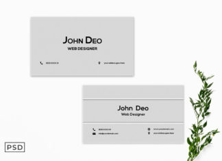 Free Creative Business Card Template V3