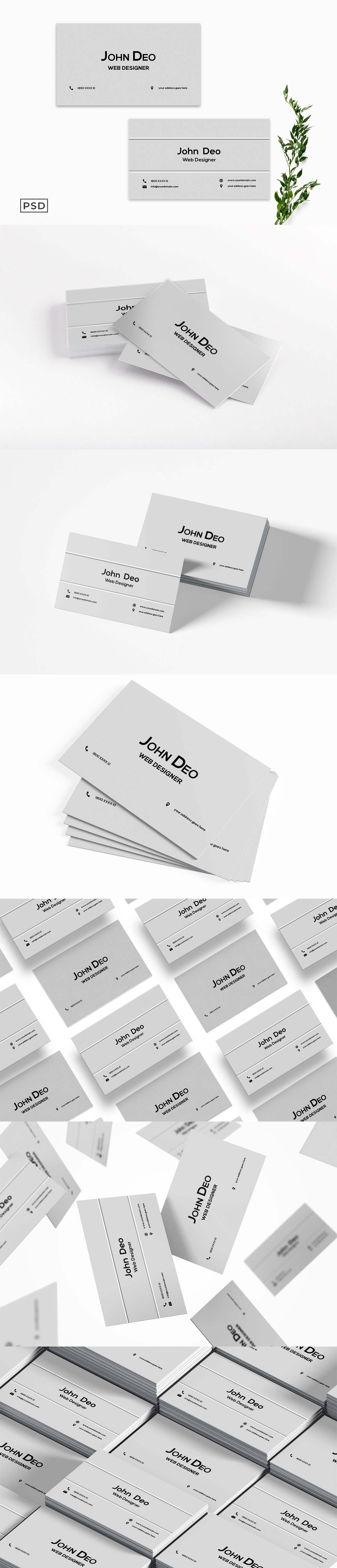 Free Creative Business Card Template V3