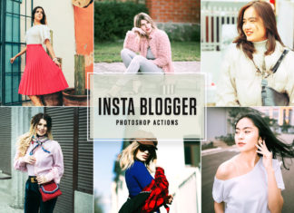 Free Insta Blogger Photoshop Actions
