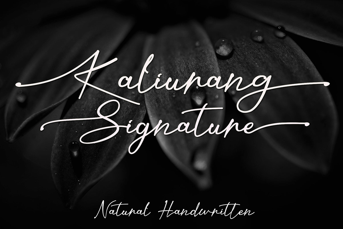 Free Kaliurang Handwritten Font