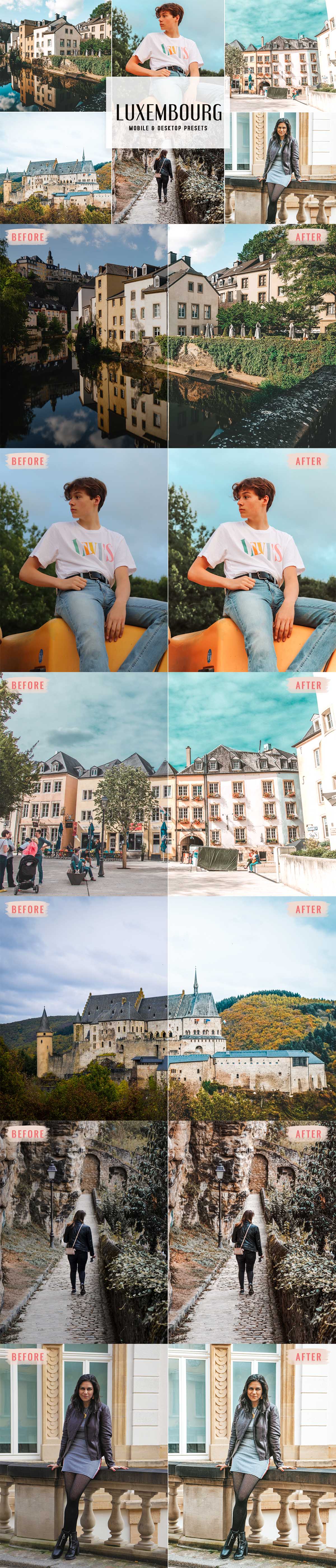 Free Luxembourg Lightroom Presets