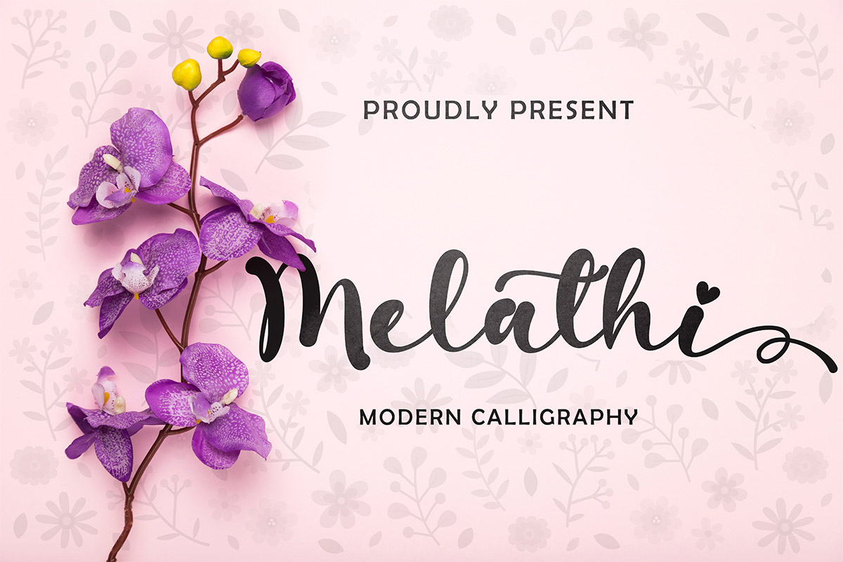 Free Melathi Calligraphy Font