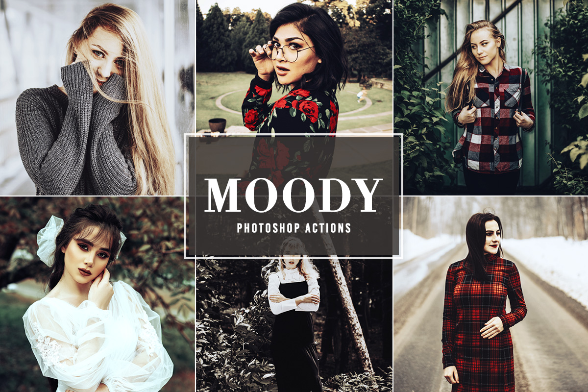 Free Moody Photoshop Actions