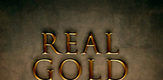 Free Real Gold Effect Mockup