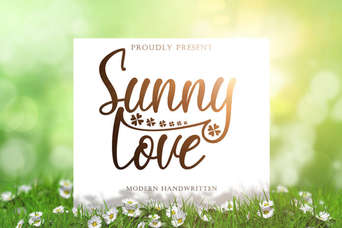 Free Sunny Love Handwritten Typeface
