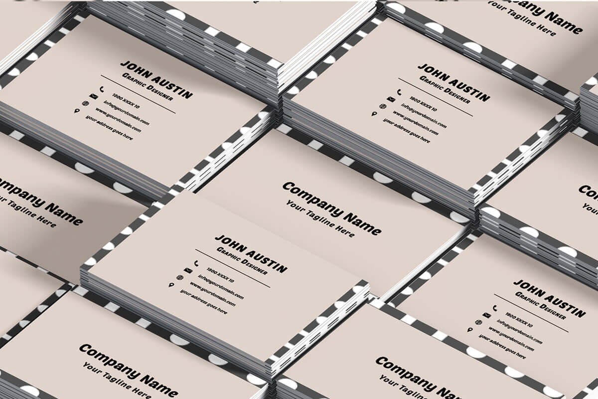Modern Creative Minimal Business Card Template Preview 6