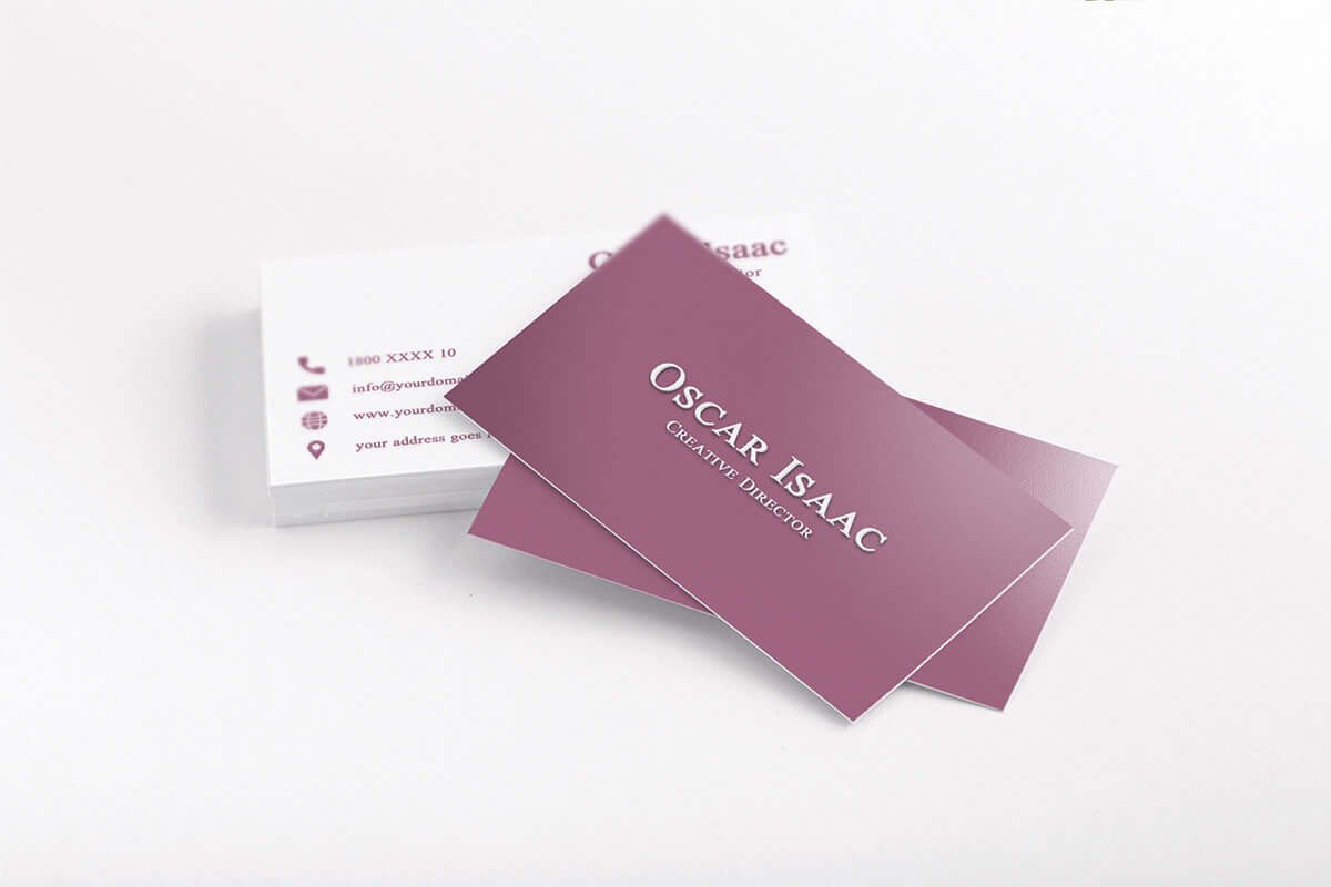 Simple Creative Business Card Template Preview 1