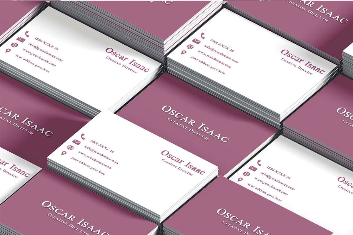 Simple Creative Business Card Template Preview 6