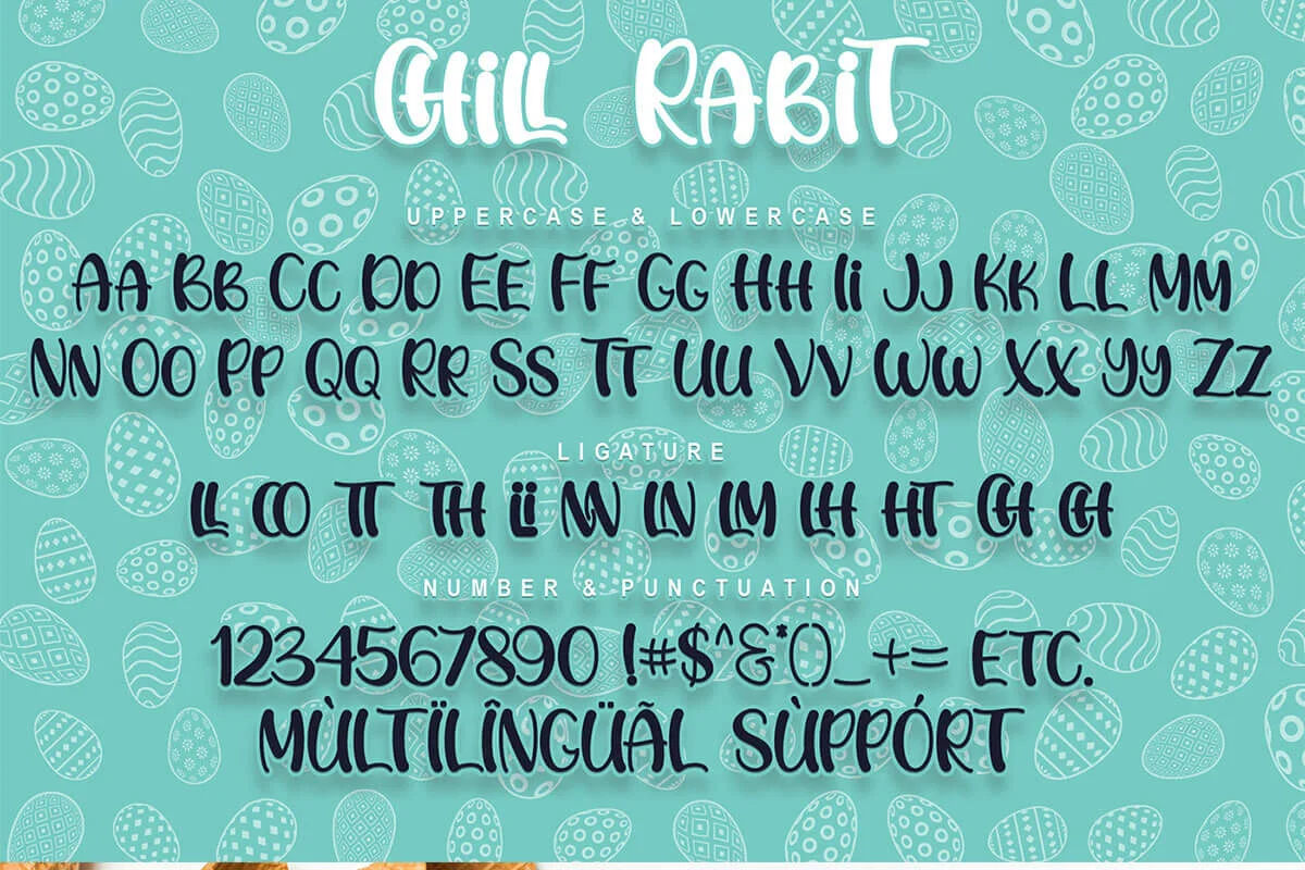 Chill Rabit Display Font Preview 2