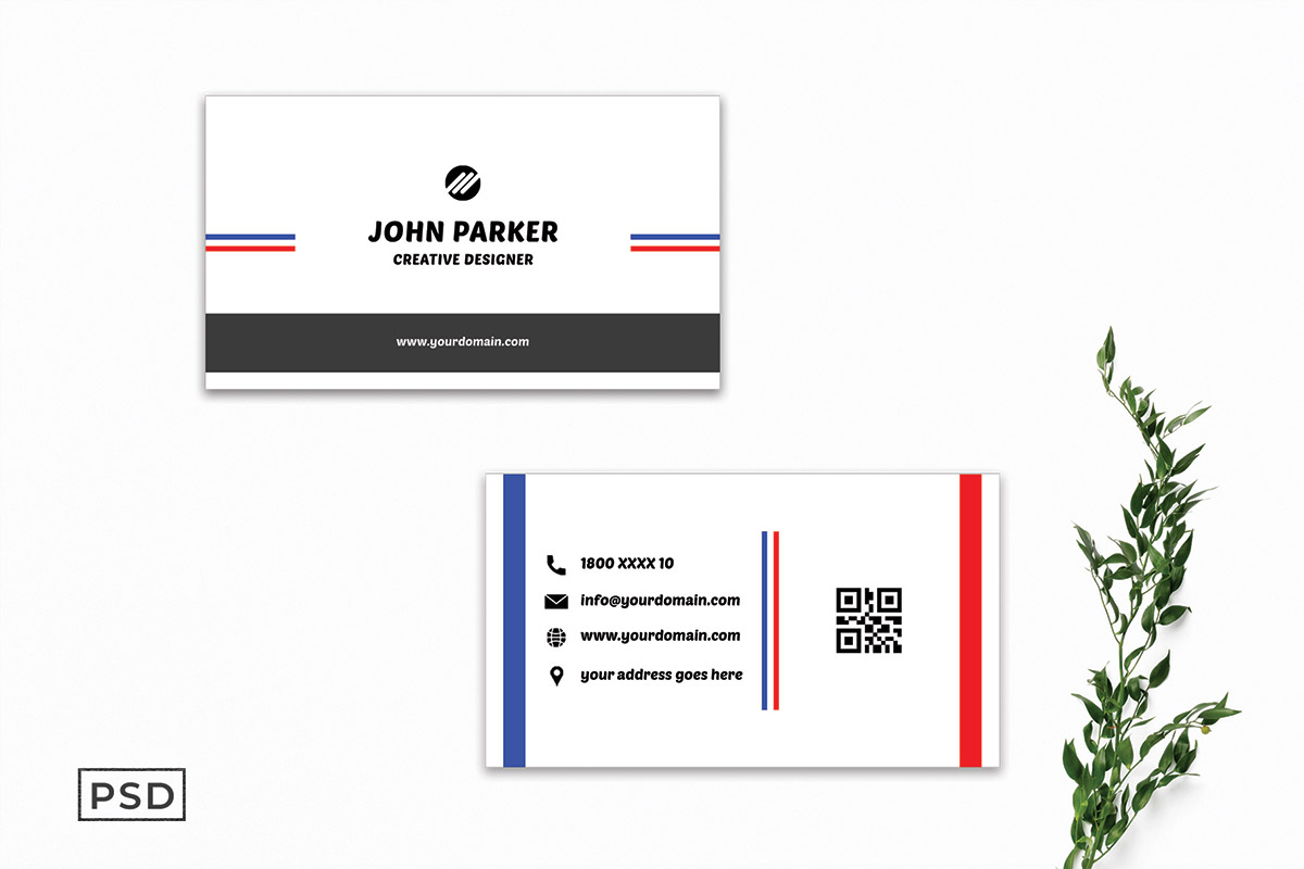 Free Colorful Business Card Template