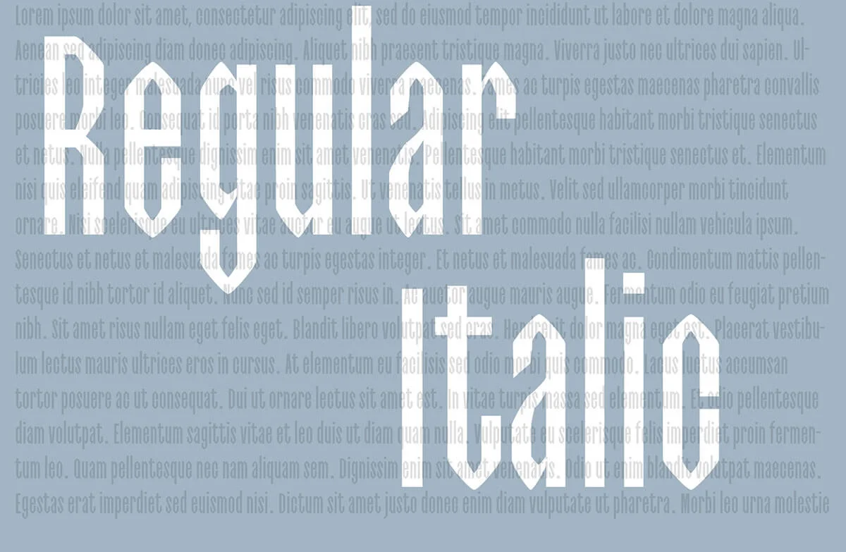 Isaac Display Font Family Preview 4