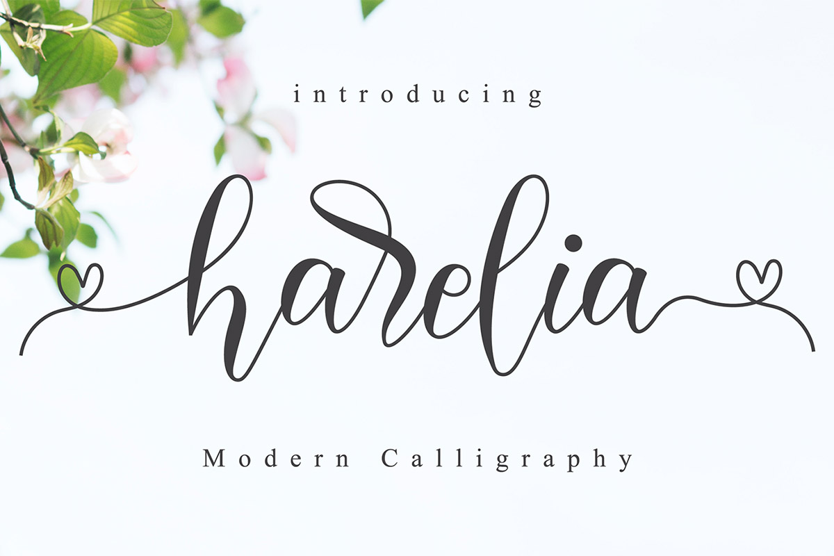 Free Harelia Script Font