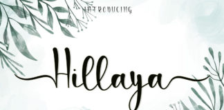 Free Hillaya Handwritten Font