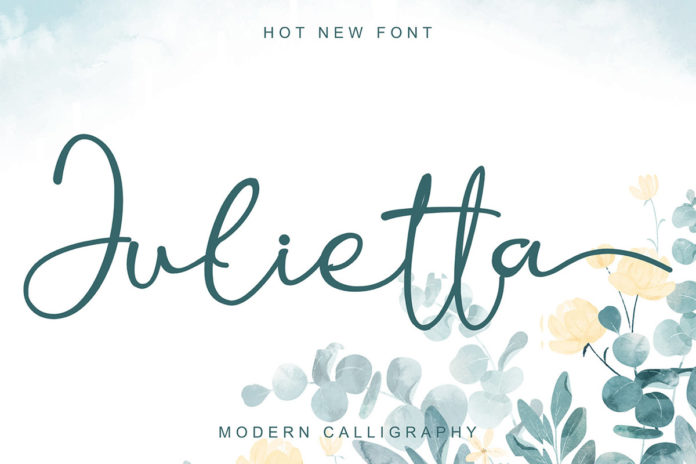 Free Julietta Calligraphy Font