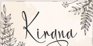 Free Kirana Handwriting Font