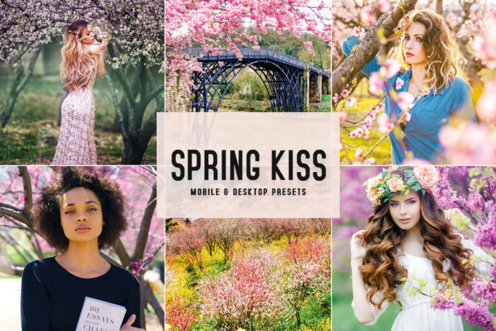 Free Spring Kiss Lightroom Presets