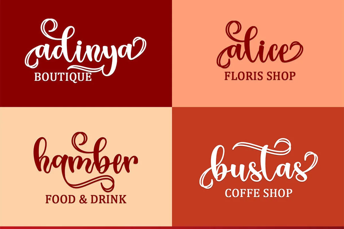 Lovely Summer Calligraphy Font Preview 3