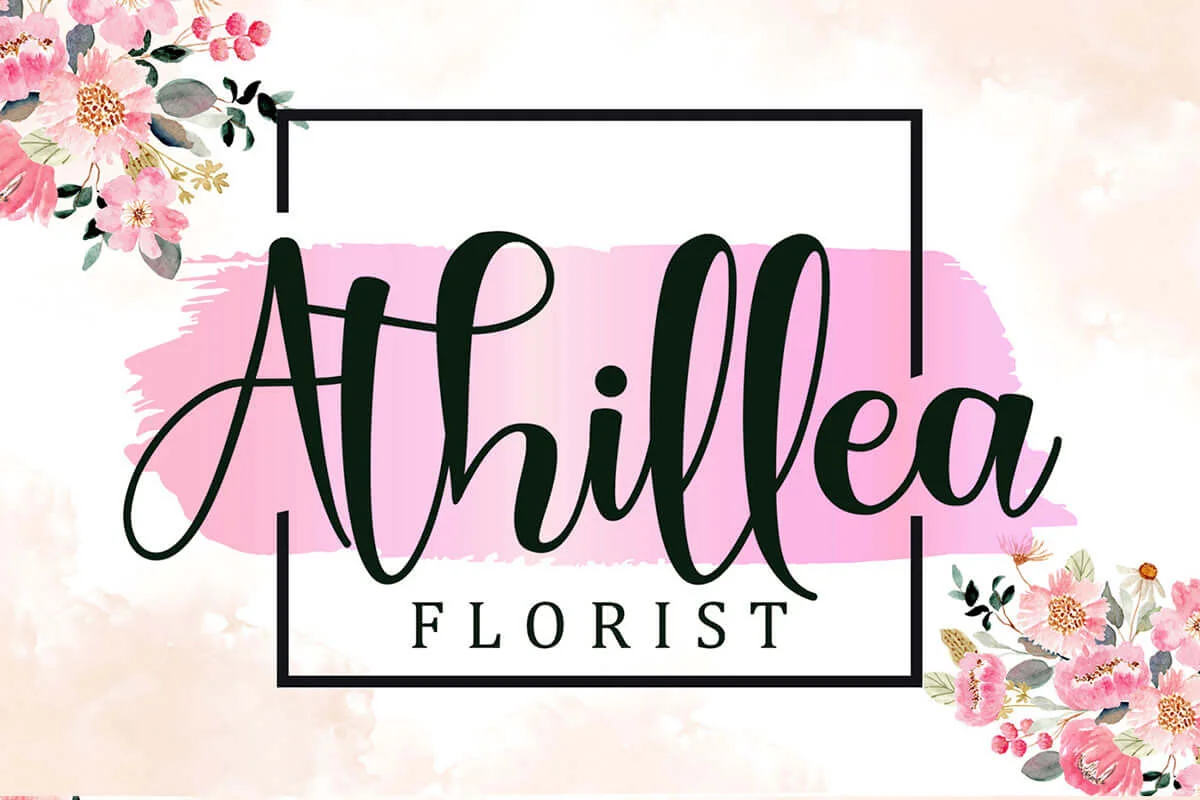 Octhallea Calligraphy Font Preview 2