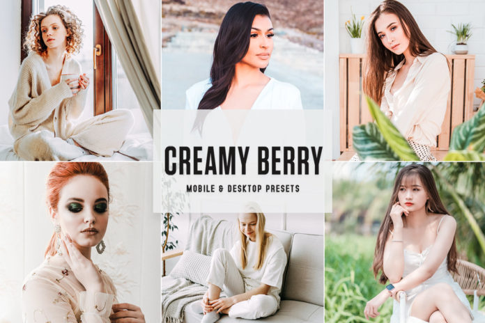 Free Creamy Berry Lightroom Presets
