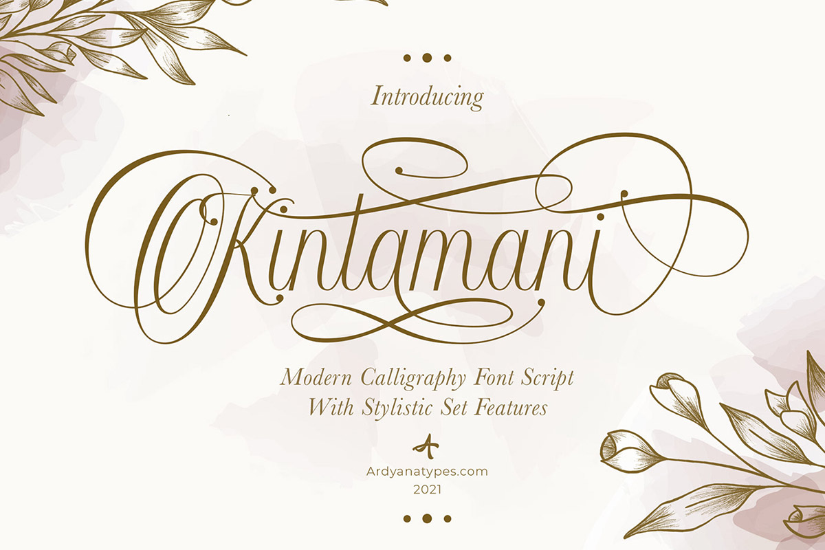 Free Kintamani Script Font