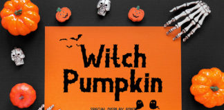 Free Witch Pumpkin Display Font