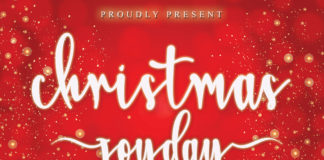 Free Christmas Joyday Script Font