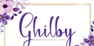 Free Ghilby Script Font