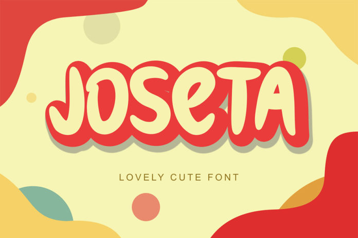 Joseta Display Font