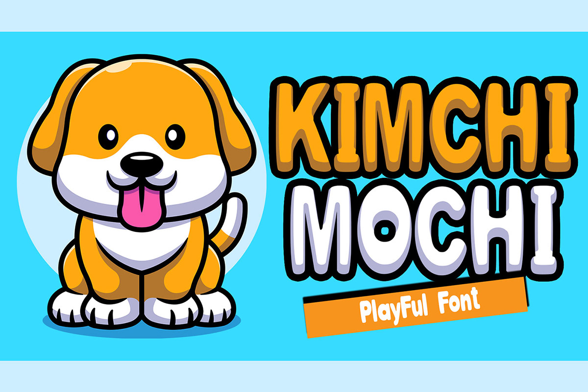 Free Kimchi Mochi Display Font