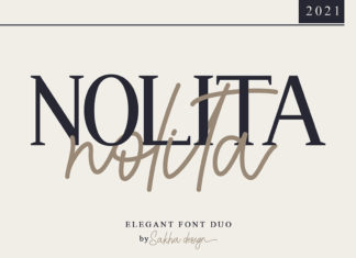 Free Nolita Sri Font Duo