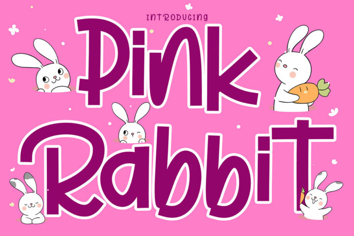 Free Pink Rabbit Display Font