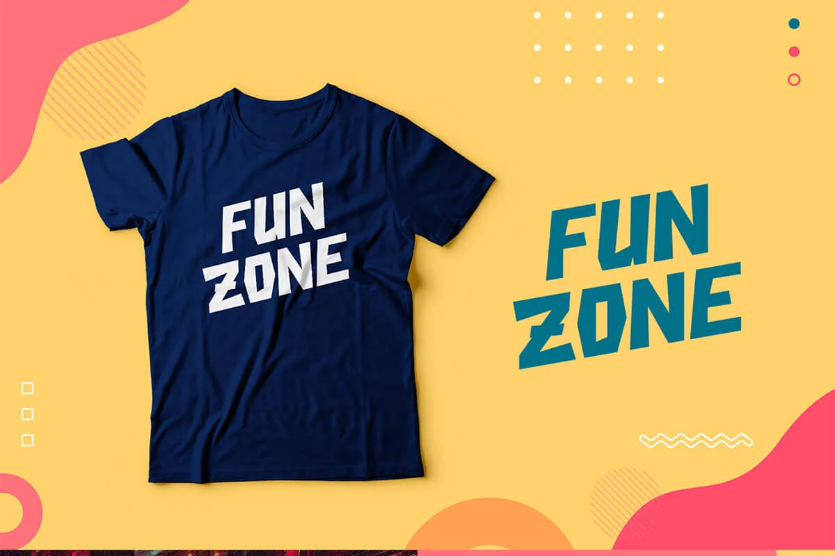 Fun Zone Display Font Preview 3