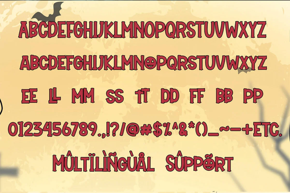 Holla Grave Display Font Preview 3