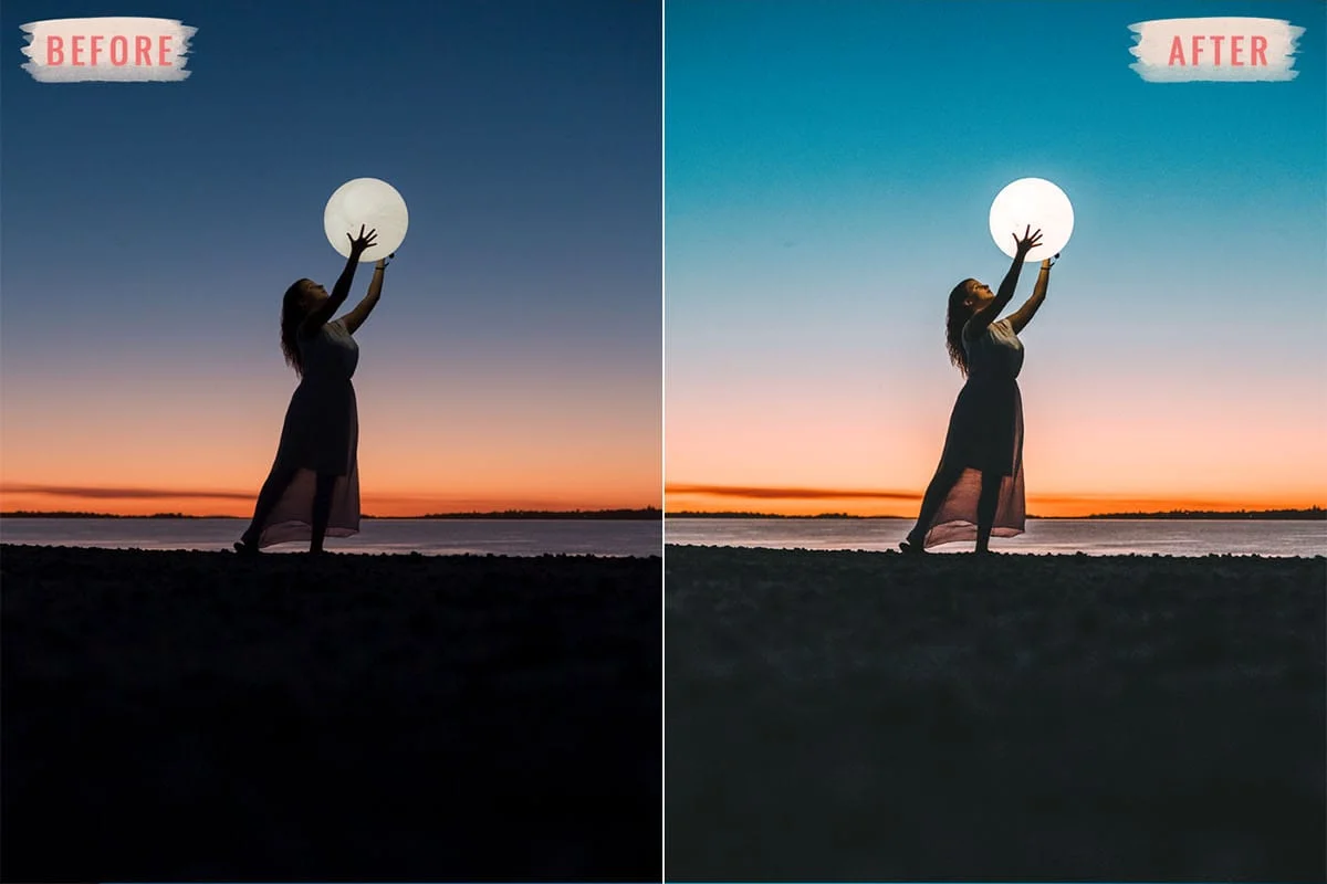 Silhouette Lightroom Presets Preview 1
