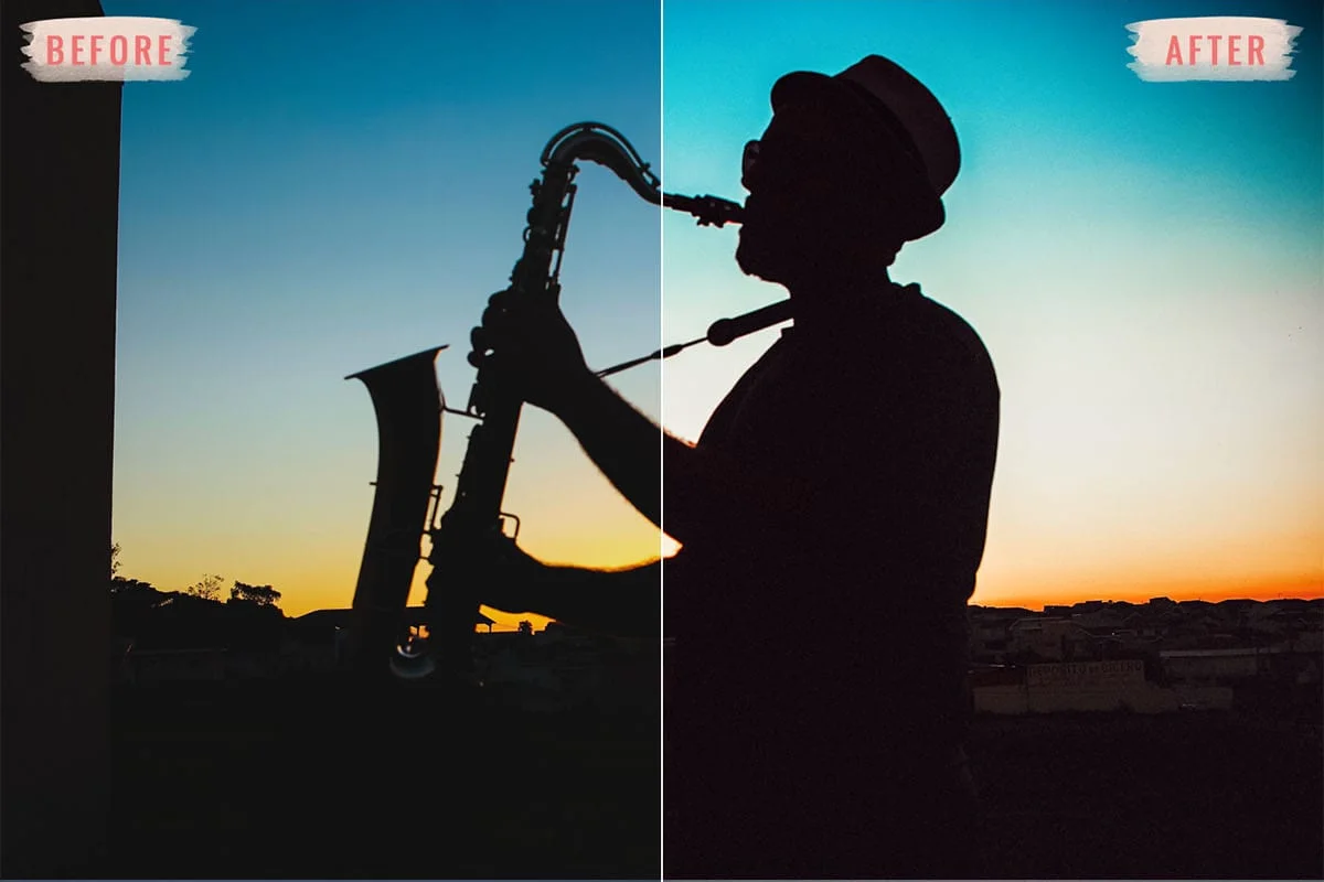 Silhouette Lightroom Presets Preview 2