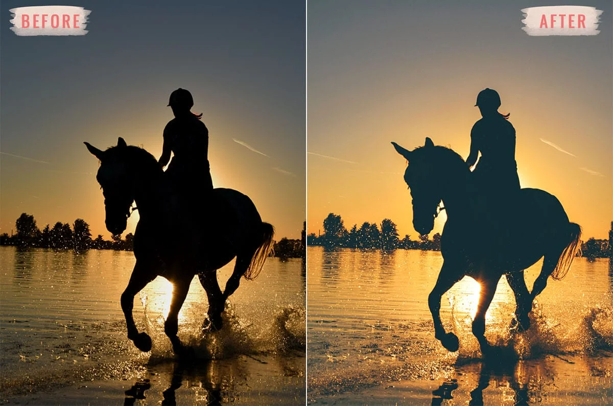 Silhouette Lightroom Presets Preview 6