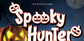 Spooky Hunter Display Font