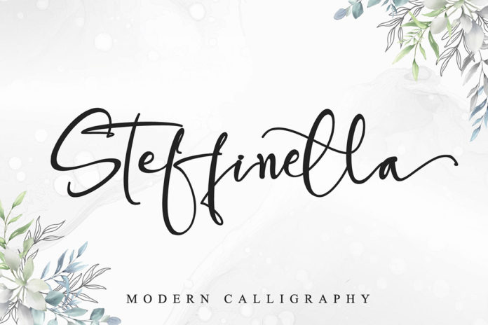 Steffinella Calligraphy Font