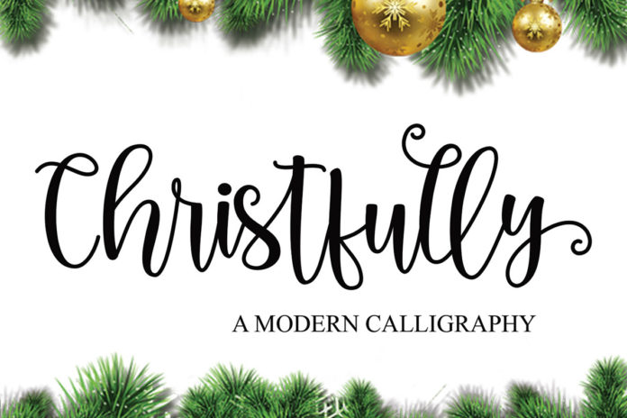 Christfully Calligraphy Font