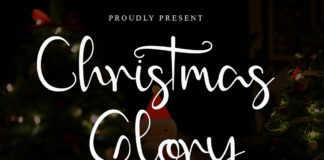 Christmas Glory Handwritten Font