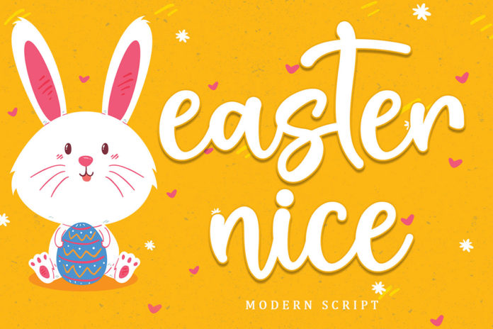 Easter Nice Calligraphy Font