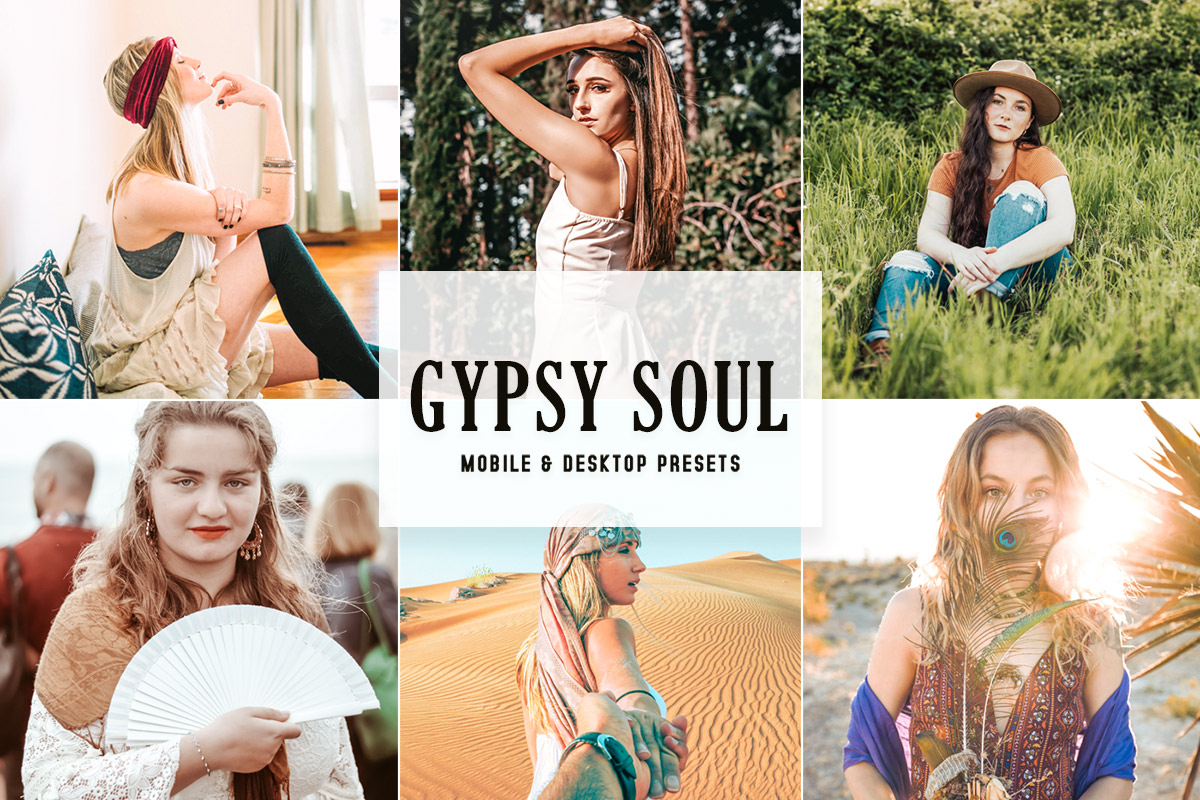 choice of size Gypsy Soul Hand-drawn Dashboard