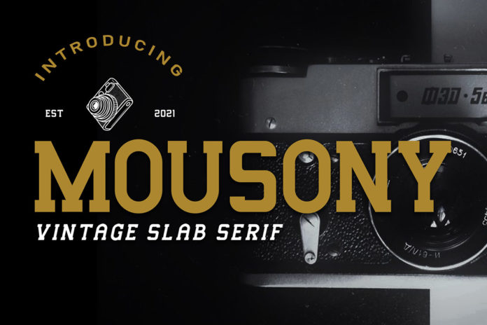 Mousony Slab Serif Font