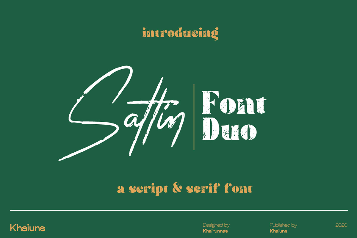 Sattin Font Duo