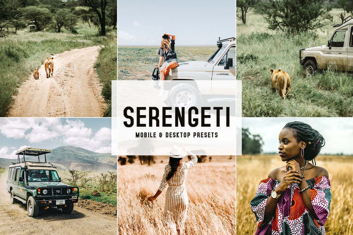 Serengeti Lightroom Presets