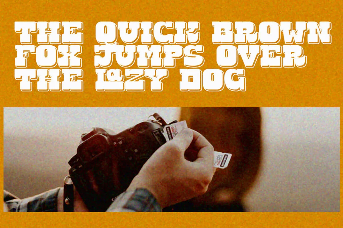 Stinky Pete Display Font Preview 4