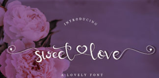 Sweet Love Handwritten Font