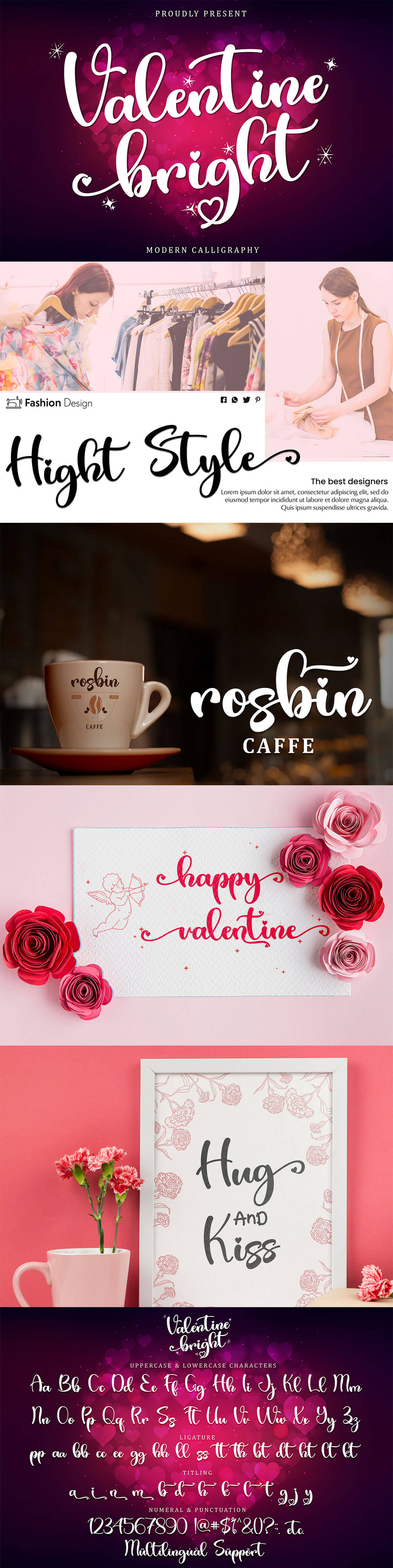 Valentine Bright Calligraphy Font