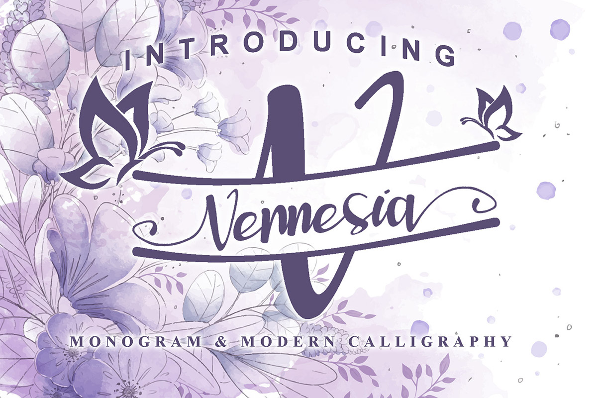 Vennesia Calligraphy Font